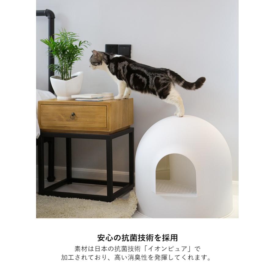 猫用トイレ スノードーム型) pidan ピダン 猫 トイレ 大型 ドーム 型 