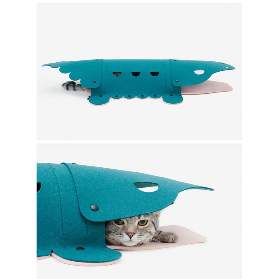 猫用トンネル ワニ Pidan ピダン 猫 おもちゃ トンネル おしゃれ ネコ 猫用 Pidan Yahoo 店 通販 Yahoo ショッピング