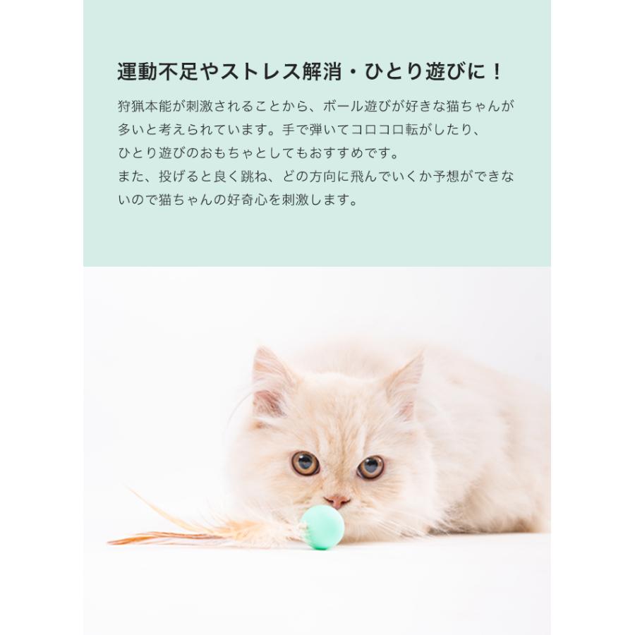猫用おもちゃ 羽付きゴムボール 3個セット Pidan ピダン 猫 ねこ ネコ おもちゃ オモチャ 玩具 一人遊び ひとり遊び 羽根 羽 ボール 猫じゃらし ストレス 解消 Pidan Yahoo 店 通販 Yahoo ショッピング