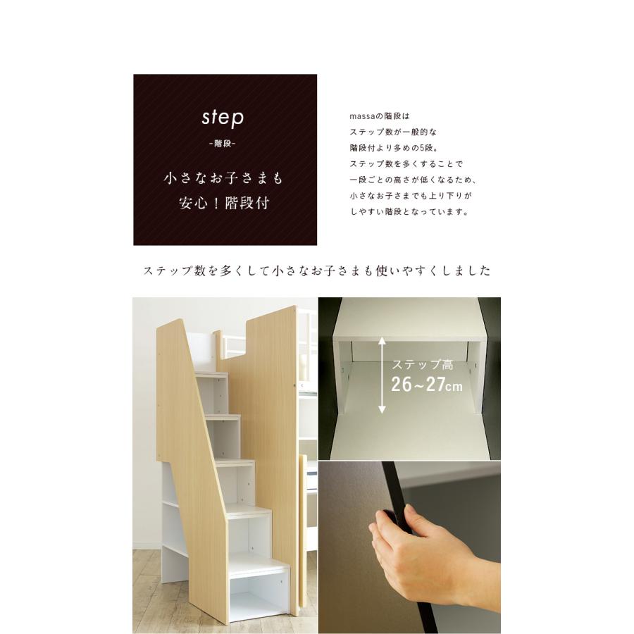 【引取り限定】システムベッド＋システムデスク学習机＋取説付き smart-i システムベッド ロフトベッド システムデスク システム