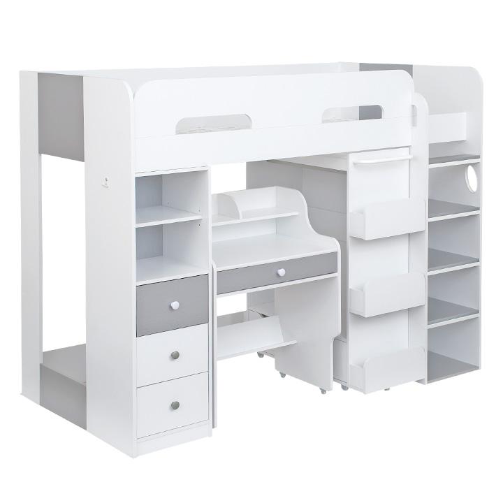 たっぷり収納 システムベッド システムベット ロフトベッド ロフトベット システムベッドデスク ハイタイプ 3点セット Settle セトル 2color 1088115 Pie No 通販 Yahoo ショッピング