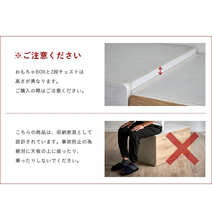 大きな2杯の引き出し スライドレール仕様 おもちゃ箱 収納box 玩具箱 玩具収納 リビング収納 タロ 引き出し収納 おもちゃ 売り込み おもちゃばこ Taro ボックス 収納