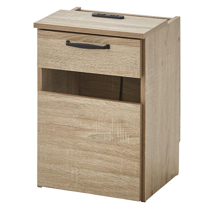 smart-i サイドテーブル ごみ箱収納 テーブル ダストボックス 幅36cm