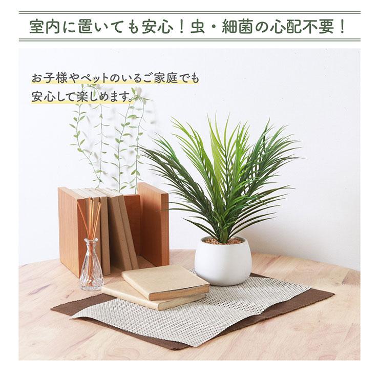 人工観葉植物 フェイクグリーン ヤシ セラミックポット 卓上 人工植物 観葉植物 おしゃれ フェイク 造花 グリーン インテリア｜pie-no｜08