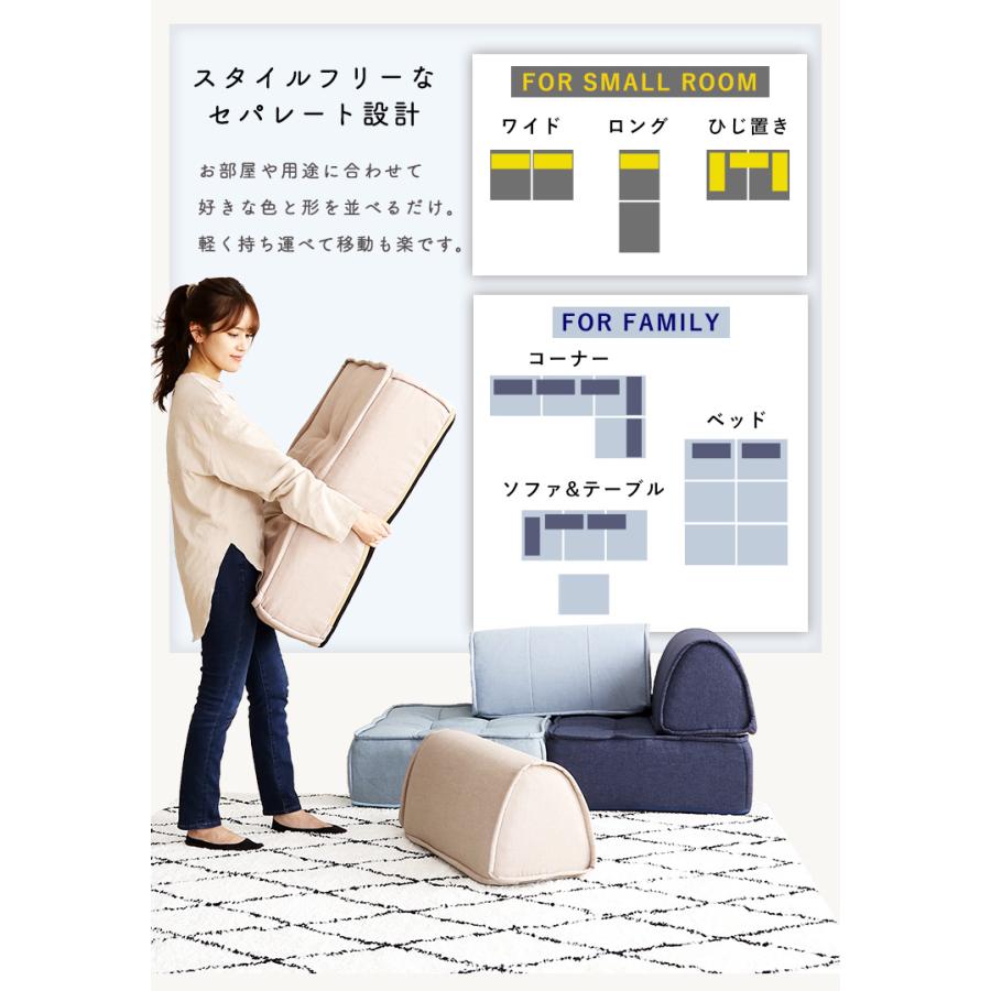 日本製 背もたれフロアクッションセット 1人掛け おしゃれ シンプル バッククッション フロアクッション オットマン Cuscino(クッシーノ) 【Cities】 幅60cm 5色対応