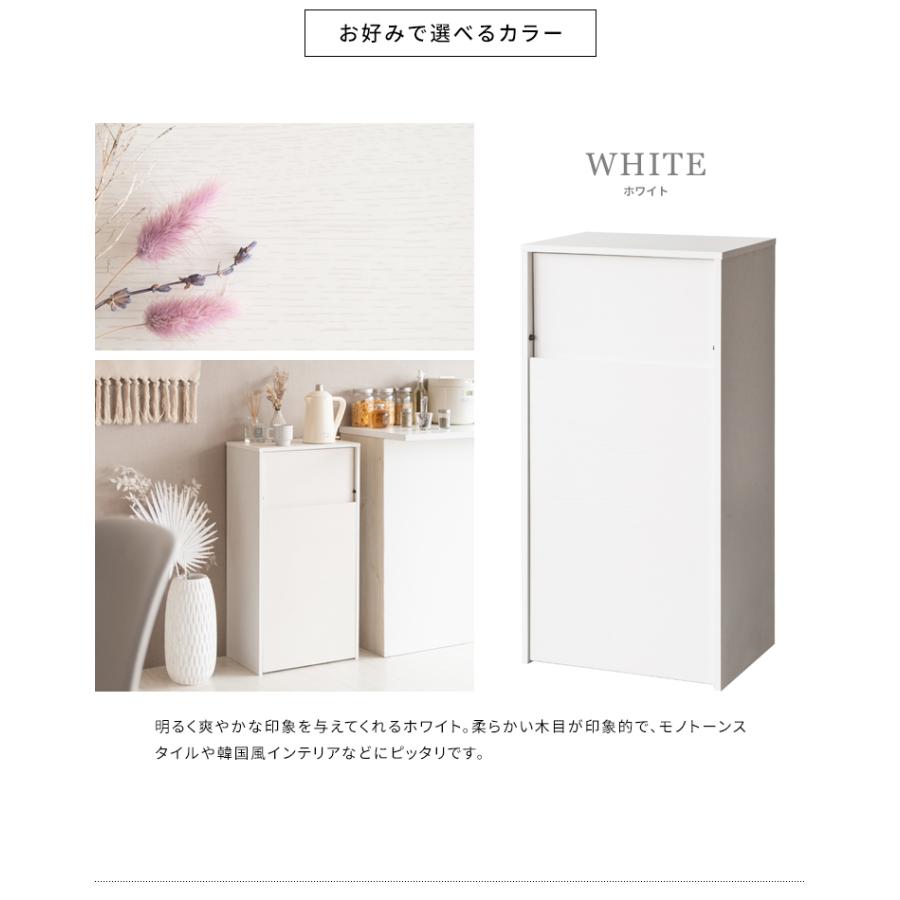 キャスターダストボックス 45L ダストボックス ごみ箱 ゴミ箱 キャスター付 天板 おしゃれ キッチン 収納 ブラウン ブラック ホワイト Helios(ヘリオス) 4色対応 |  | 06