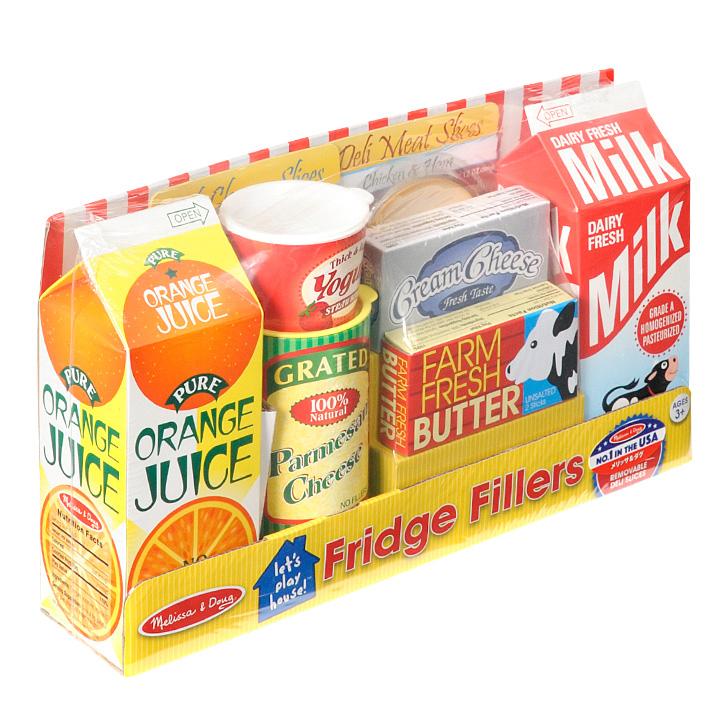 ままごと お店屋さん ごっこ遊び 冷蔵庫にぴったり 食べ物飲み物セット 乳製品 フリッジフィラー 8点セット Pie No 通販 Yahoo ショッピング