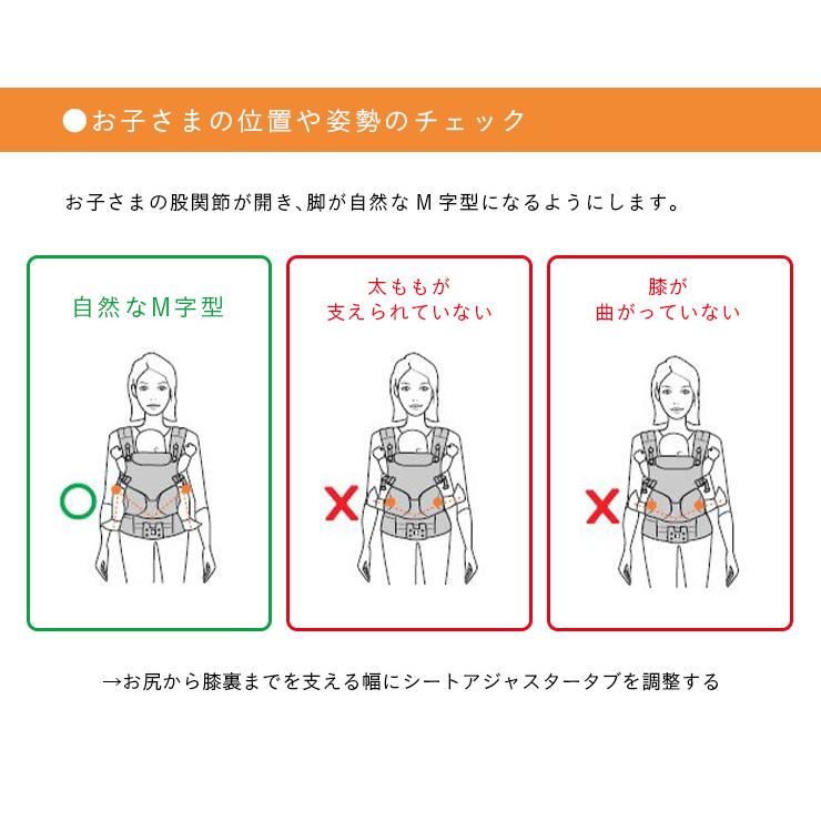 ルはできか 2年保証 日本正規品 Sgマーク認定 抱っこひも メッシュ