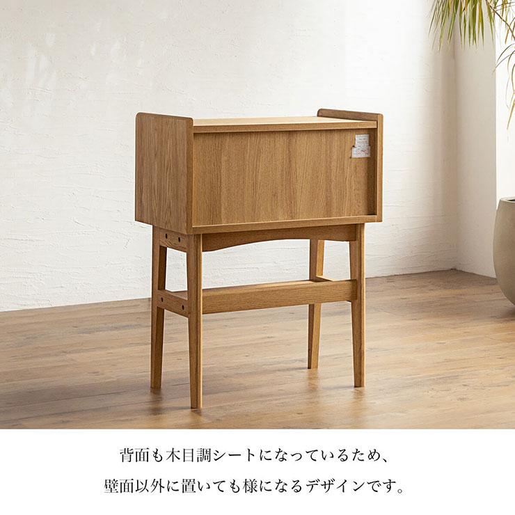 一生紀（ISSEIKI） コンソールテーブル 幅65cm KICCA(キッカ) 引き出し