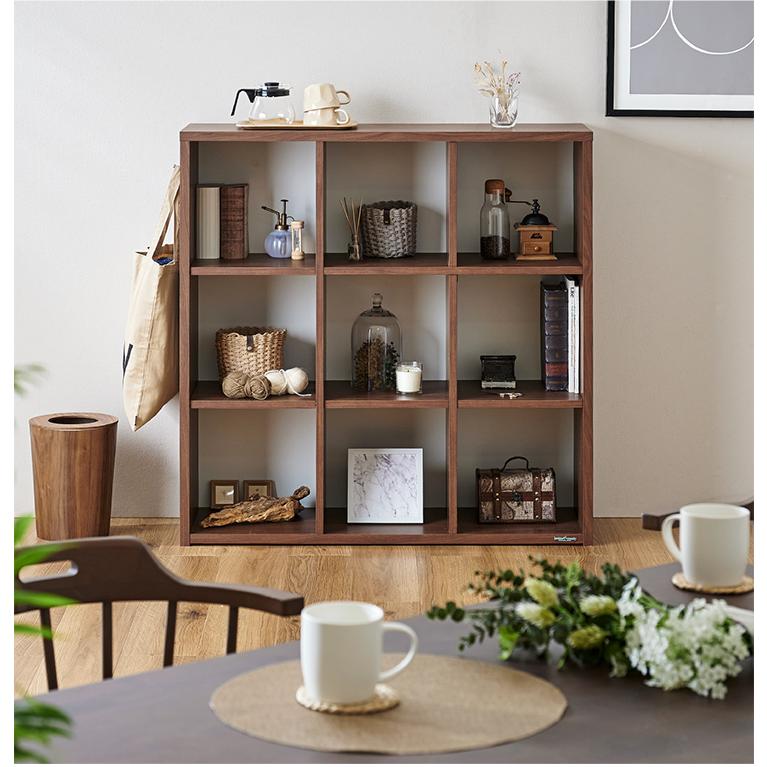 堀田木工所 国産 完成品 3段 ラック 収納棚 棚 オープンラック ワード