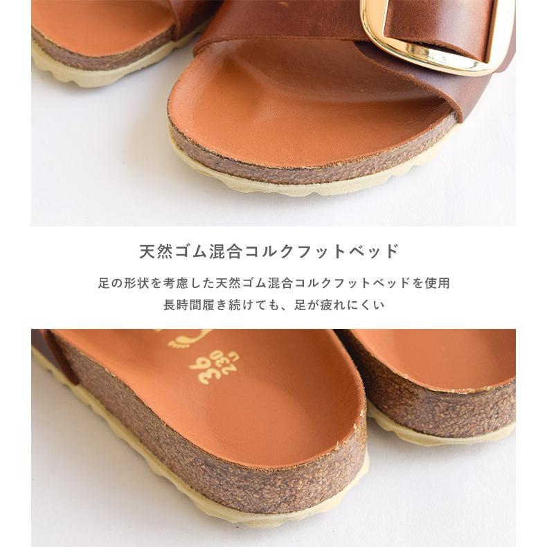 正規取扱店 BIRKENSTOCK ビルケンシュトック サンダル レディース Madrid Big Buckle マドリッド ビッグバックル オイルドレザー 1006525｜piecelife｜05