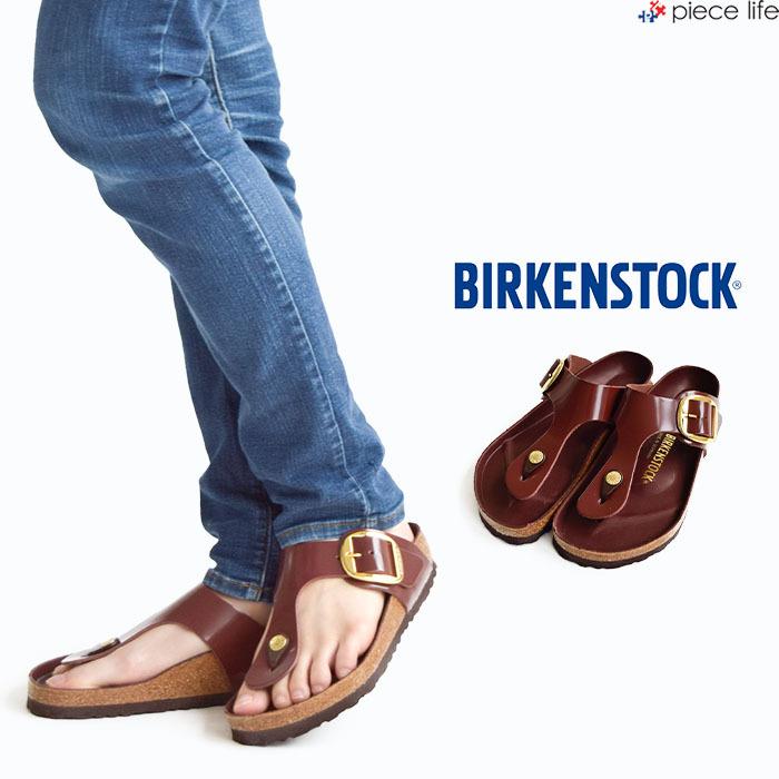 ビルケンシュトック BIRKENSTOCK Gizeh Big Buckle ギゼー ビッグバックル エナメルレザー サンダル  レギュラー1021477 : 1021477 : piece life - 通販 - Yahoo!ショッピング