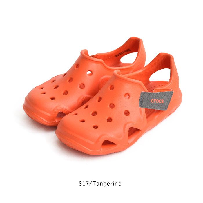 204021クロックス crocs スウィフトウォーター ウェーブ キッズ 男の子 女の子 軽量 軽い サンダル シューズ スポーツ 海 山 アウトドア｜piecelife｜10