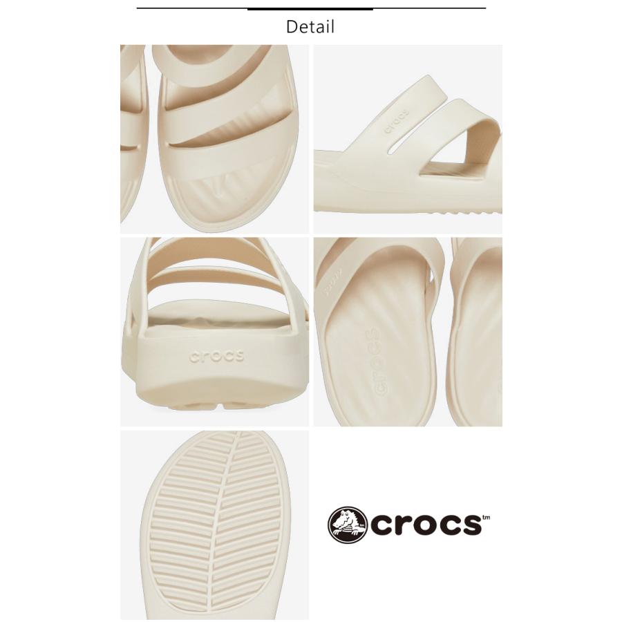 正規取扱店2024春夏新作 Crocs クロックス サンダル GETAWAY ゲッタウェイ ストラッピー レディース 春 夏 秋 ブラック スタッコ 209587｜piecelife｜08