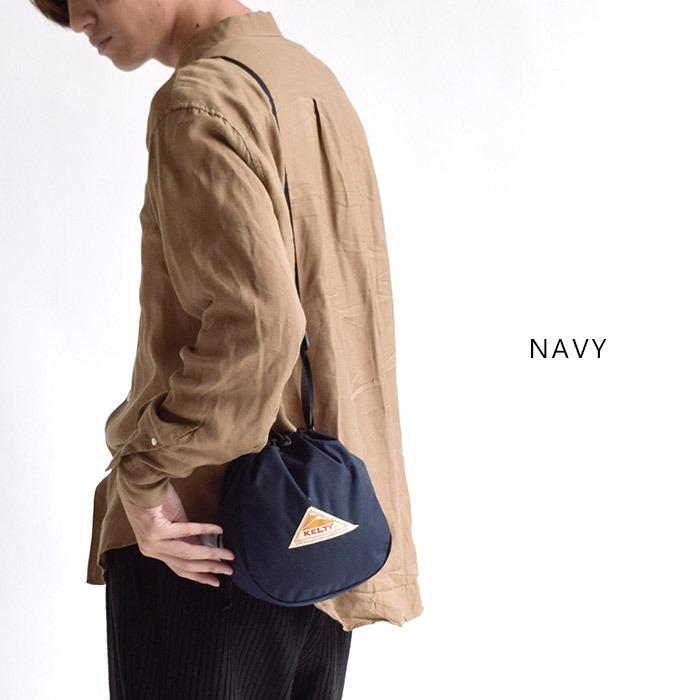 KELTY ケルティ 巾着 ショルダーバッグ レオパード ダルメシアン