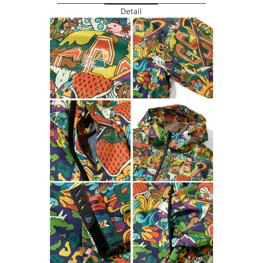 ゴースローキャラバン  go  slow caravan 3way go slow caravan ゴースローキャラバン ジャケット 3レイヤー 総