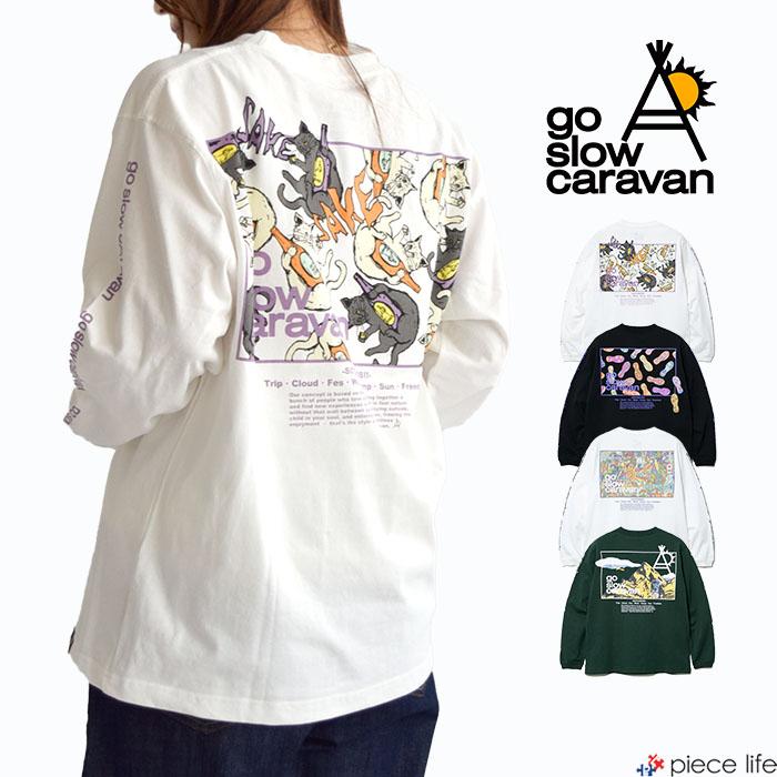 go slow caravan ゴースローキャラバン USA/C スクエアLOGO go slow caravan ゴースローキャラバン USA/C スクエアLOGO
