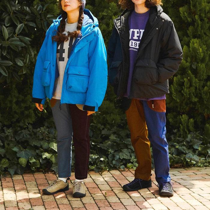 c*o様 2742 ゴースローキャラバン 宇宙柄 ダウンジャケット メンズ 2 c