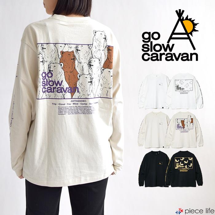 go slow caravan 2024秋冬新作 ゴースローキャラバン Tシャツ go slow caravan 2024秋冬新作 ゴースローキャラバン Tシャツ