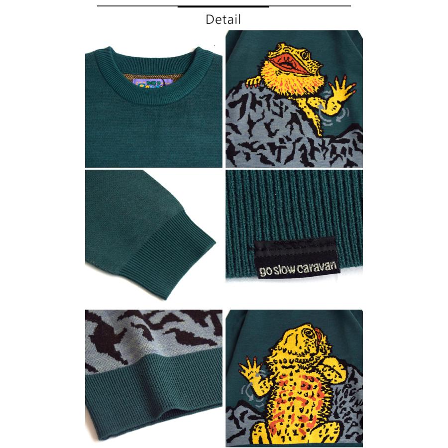 go slow caravan ニットセーター go slow caravan 2024秋冬新作 ゴースローキャラバン トップス