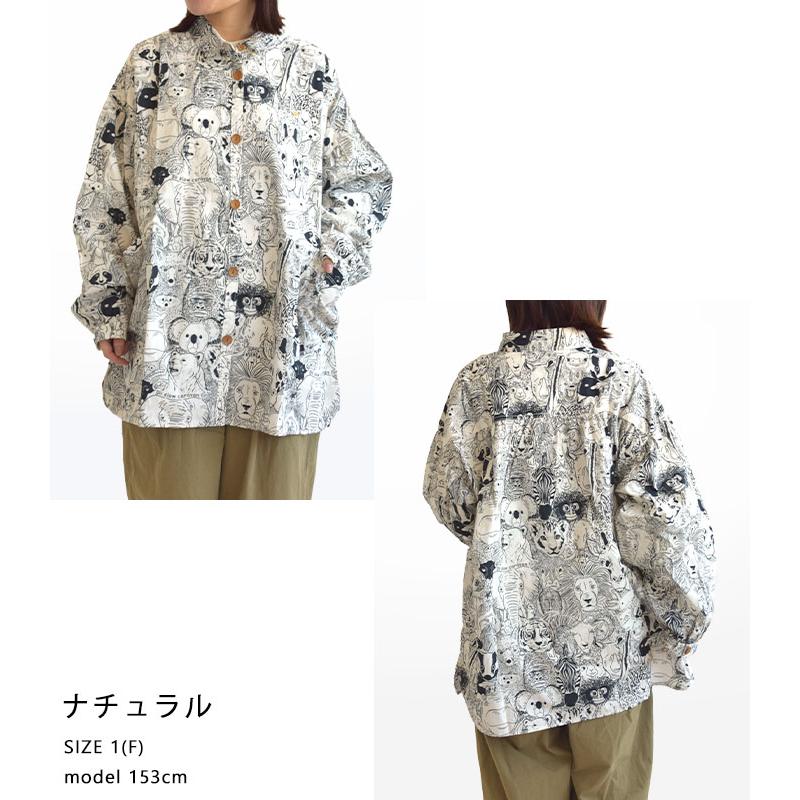 希少】go slow caravan アニマル刺繍 シャツ ベージュ 5 XL 楽天市場