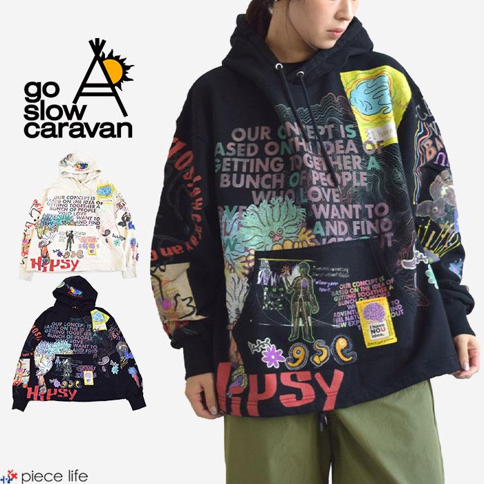 go slow caravan 2025秋冬新作 ゴースローキャラバン パーカー メンズ