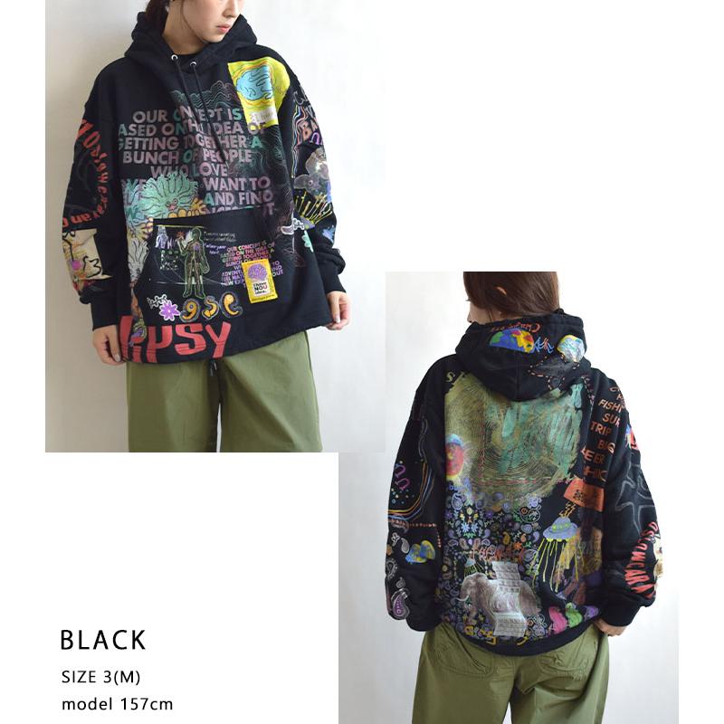 ゴースローキャラバン　総柄　ナイロンパーカー　裏フリース付　サイズ4 花　鳥　蝶 楽天市場】【SALE／30%OFF】go slow caravan go slow caravan/(M