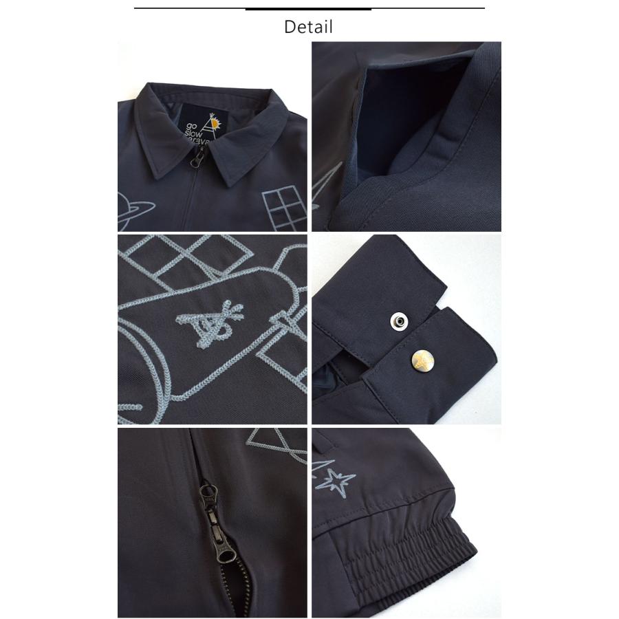 c*o様 2742 ゴースローキャラバン 宇宙柄 ダウンジャケット メンズ 2 c