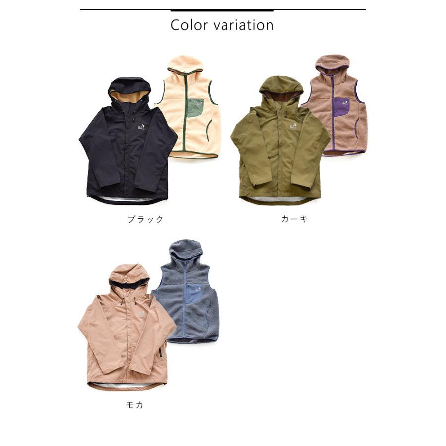 go slow caravan ゴースローキャラバン T/Cウェザー3WAYパーカJK go slow caravan ゴースローキャラバン T/Cウェザー3WAYパーカJK