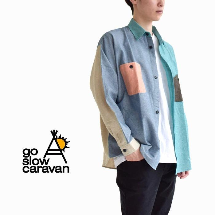 go slow caravan シャツ go slow caravan ゴースローキャラバン Tシャツ 半袖 フェスクマ