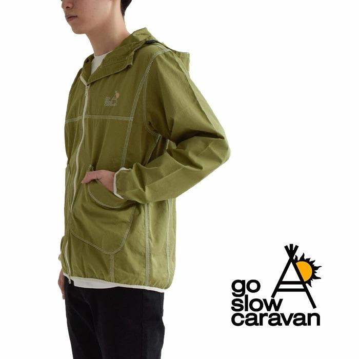 go slow caravan ゴースローキャラバン ツイル/麻混デニム go slow caravan ゴースローキャラバン ツイル/麻混デニム