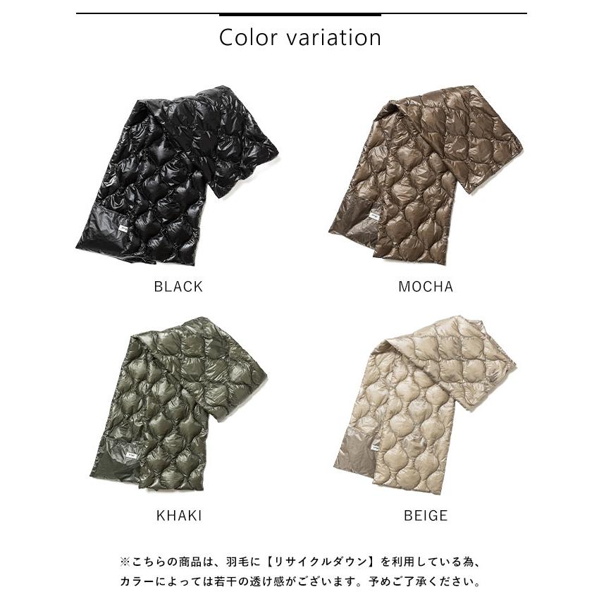 NANGA ナンガ マフラー オニオンキルトダウンマフラー メンズ