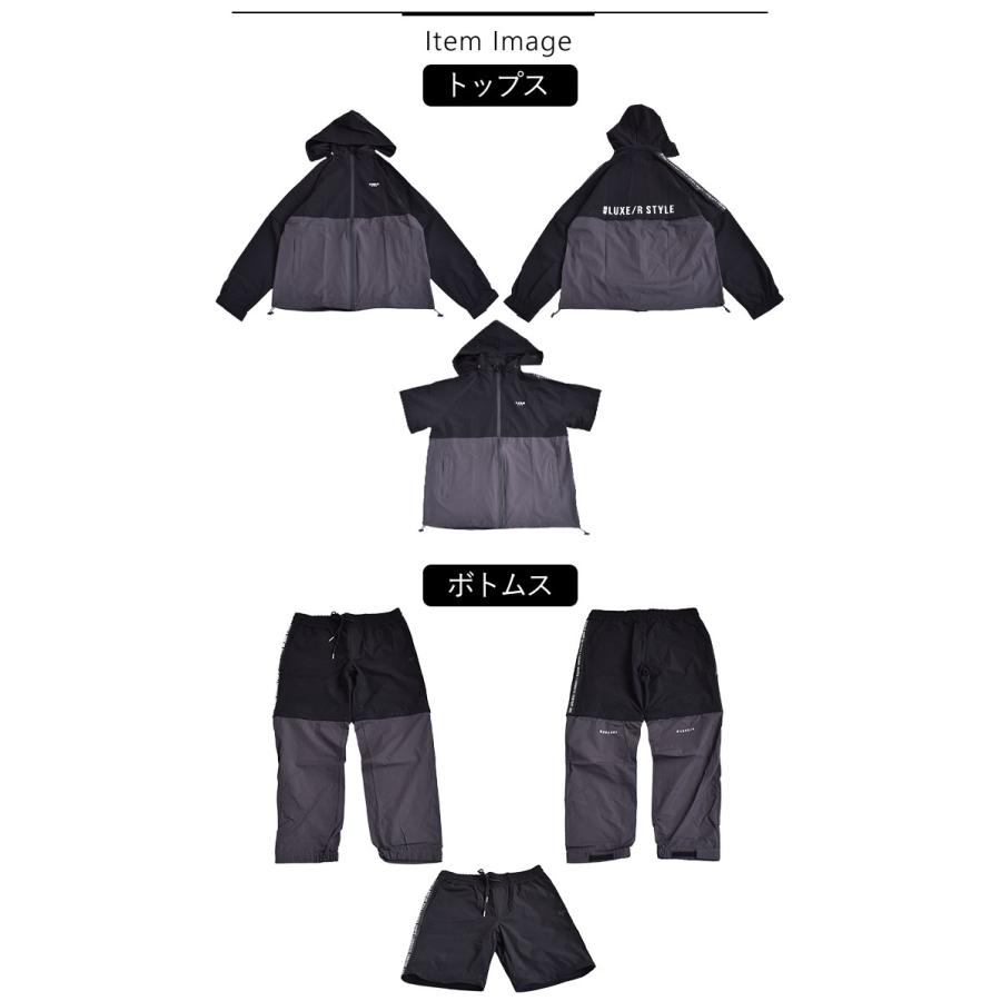 LUXE/R 2025春夏新作 ラグジュ ゴルフ GOLF セットアップレインウェア