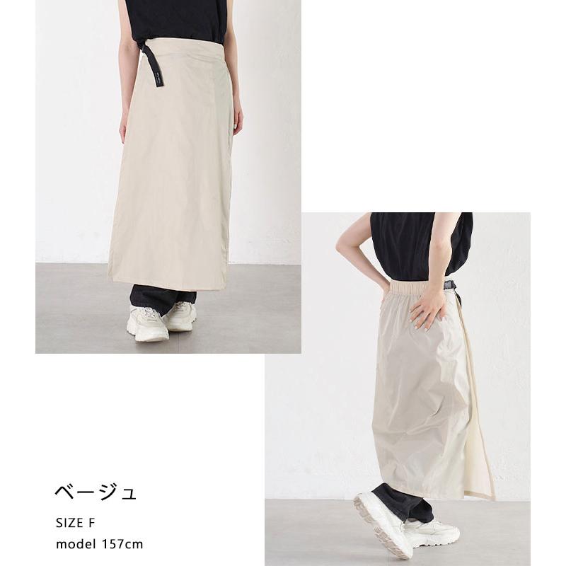 nifty colors 2025春夏新作 ニフティーカラーズ レインスカート