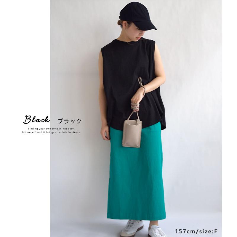 レア　D&G ノースリーブトップス ダークオリーブ antiqua タンクトップ レディース トップス ノースリーブ 綿100