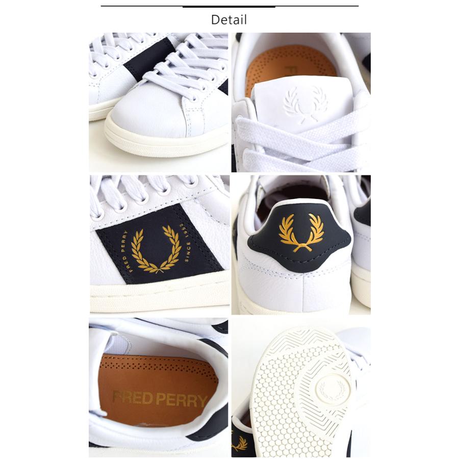 FRED PERRY フレッドペリー スニーカー B721 Textured Leather