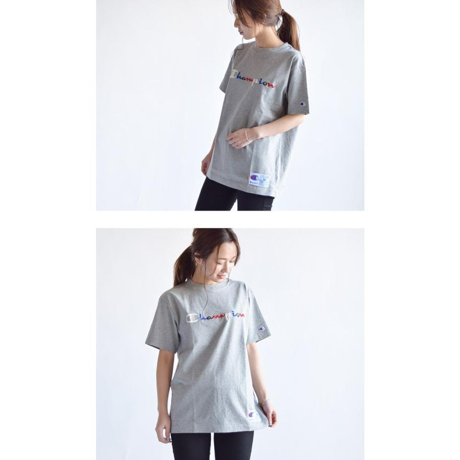 【CHAMPION】Cロゴジョグタック半袖Tシャツ★送料・関税込 Champion チャンピオン Tシャツ champion 刺繍ロゴ 半袖Tシャツ
