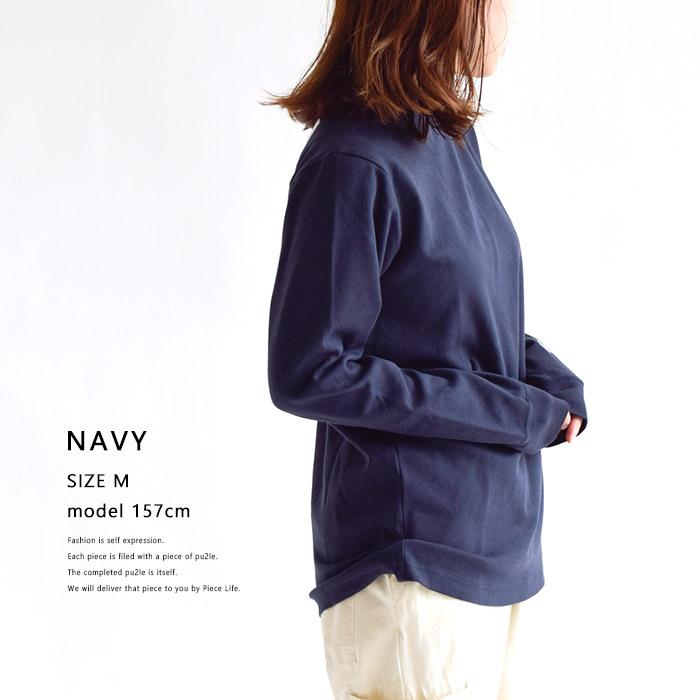 チャンピオン tシャツ 長袖 Champion モックネック ロングスリーブ T