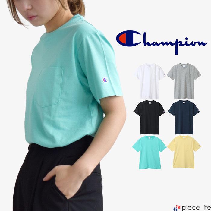 Champion 2025春夏新作 チャンピオン Tシャツ 半袖 ポケット