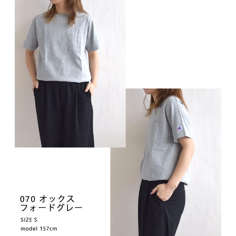 Champion 2025春夏新作 チャンピオン Tシャツ 半袖 ポケット