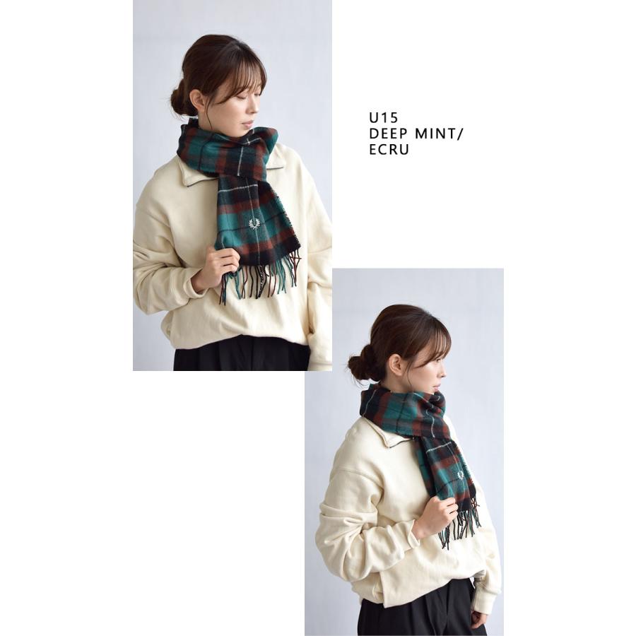 FRED PERRY フレッドペリー マフラー LAMBSWOOL TARTAN SCARF FRED PERRY フレッドペリー マフラー LAMBSWOOL TARTAN SCARF