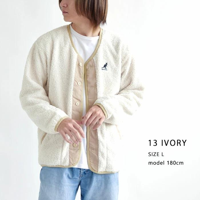 KANGOL カンゴール プードルフリースノーカラーJK ジャケット 