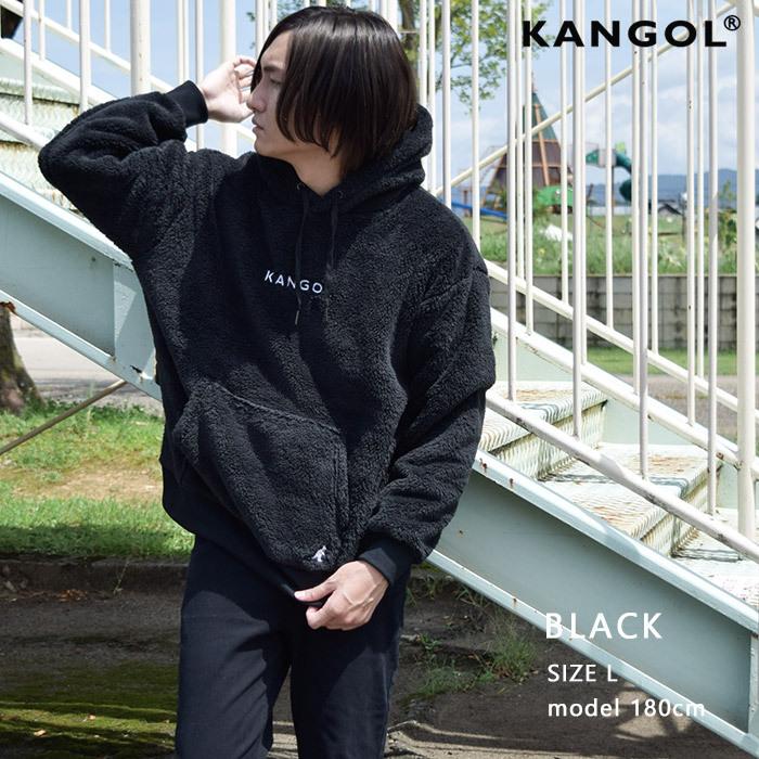 KANGOL カンゴール ボアパーカー プルオーバー メンズ KANGOL カンゴール ボアパーカー プルオーバー メンズ