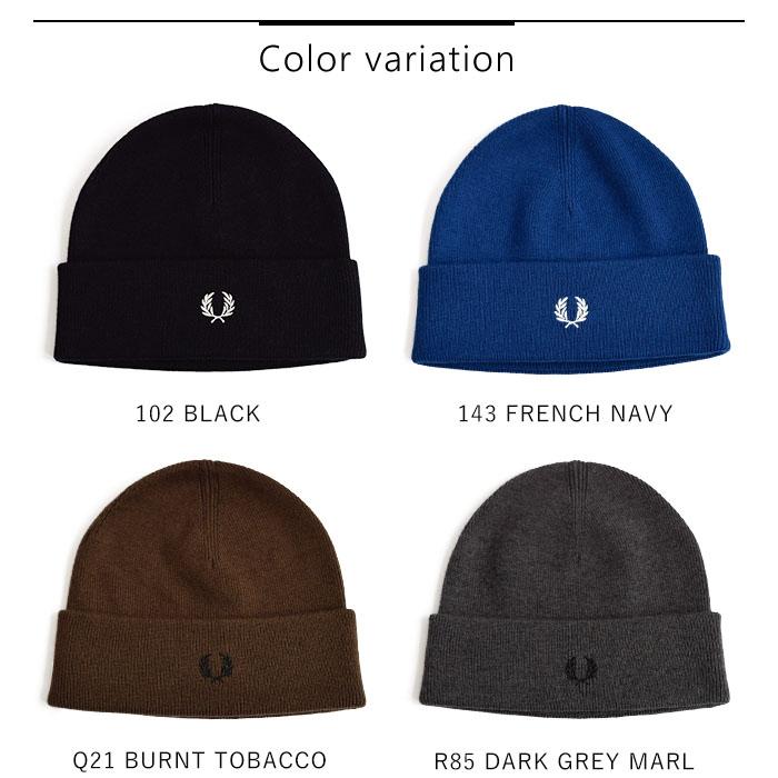 FRED PERRY フレッドペリー 帽子 ビーニー Classic Beanie FRED PERRY フレッドペリー 帽子 ビーニー Classic Beanie