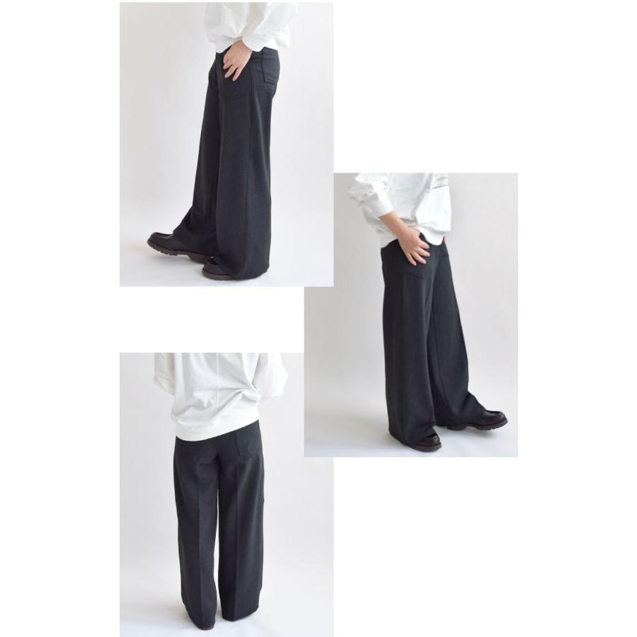 Cafetty カフェッティ ボトムス パンツ ベイカーワイド ワイドパンツ