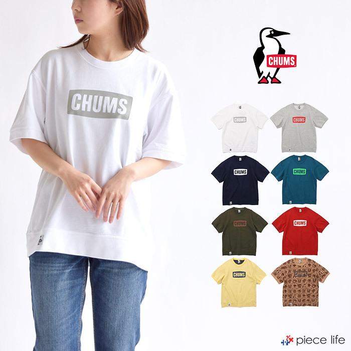 Chums チャムス Tシャツ ショートスリーブチャムスロゴクルートップ トップス スウェット 半袖 Tシャツ メンズ レディース ユニセックス ロゴプリント Ch00 1294 Piece Life 通販 Yahoo ショッピング