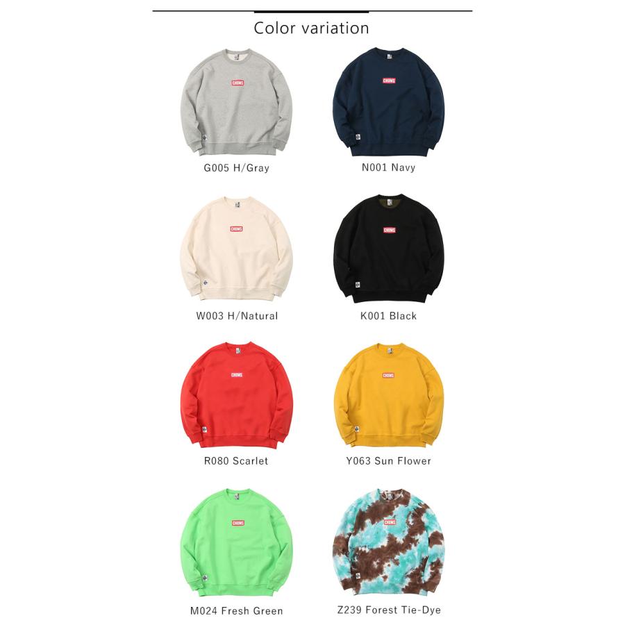 CHUMS チャムス トレーナー OVERSIZED MINI LOGO CREW TOP
