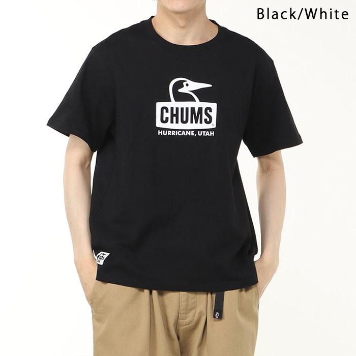 CHUMS 2025春夏新色追加 チャムス Tシャツ 半袖 ブービー