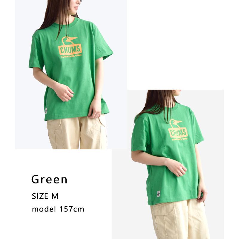 チャムス CHUMS Tシャツ 半袖 ブービーフェイス Tシャツ トップス USA 