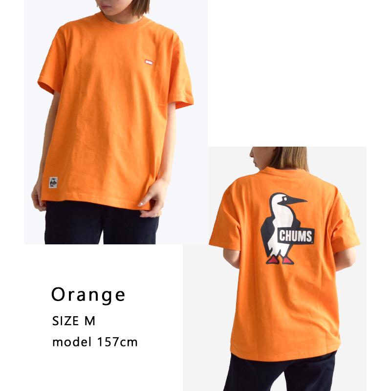 チャムス CHUMS Tシャツ 半袖 ブービー ロゴ トップス バッグプリント USAコットン メンズ レディース CH01-2279 | CHUMS | 21